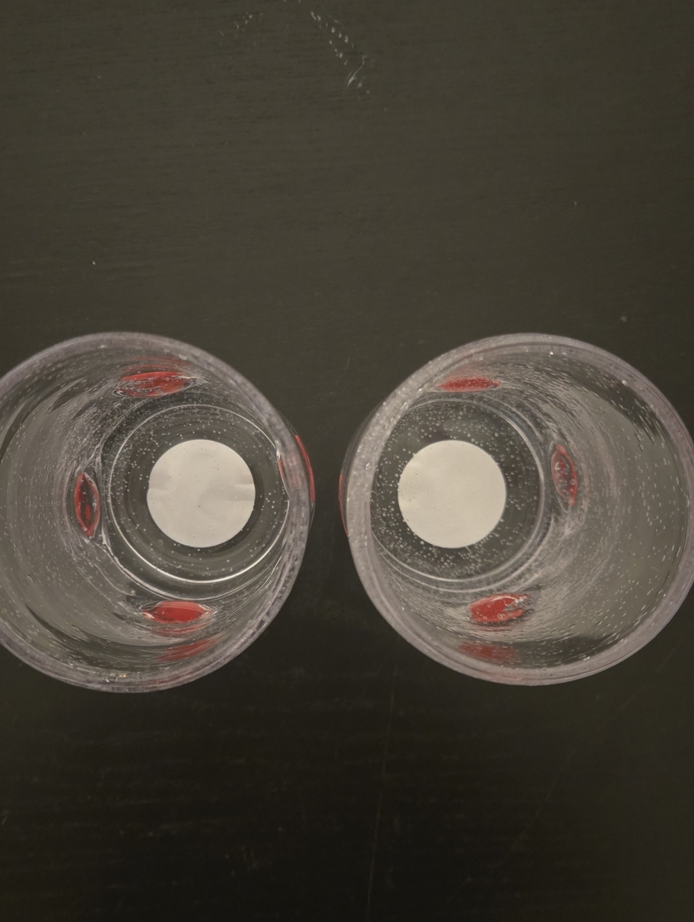 Red Lips Highball Drinking Glasses